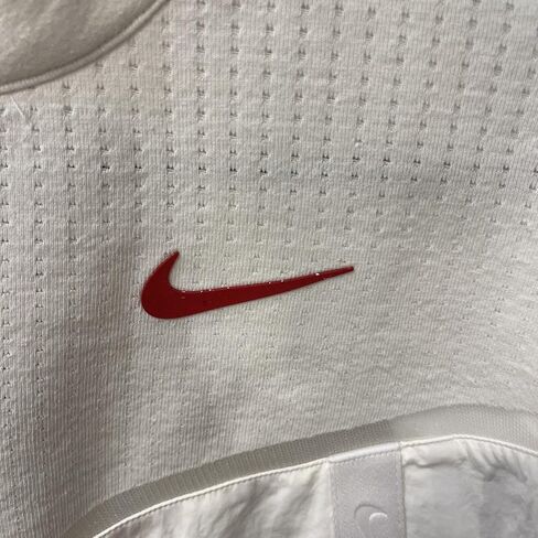سترة Nike SPORTSWEAR WOMEN'S OLYMPICS كبيرة الحجم، أبيض، XL in Saudi Arabia