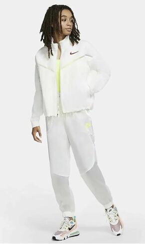 سترة Nike SPORTSWEAR WOMEN'S OLYMPICS كبيرة الحجم، أبيض، XL in Saudi Arabia