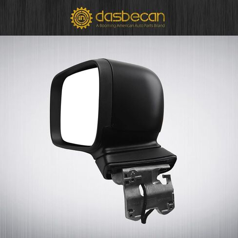 Dasbecan Passenger Side Door Mirror Compatible with 2015-2023 Jeep Renegade Heated Manual Fold Power Glass Temperature Sensor Right Mirror Replaces# 5VY85LXHAA (5+2Pins） in Saudi Arabia