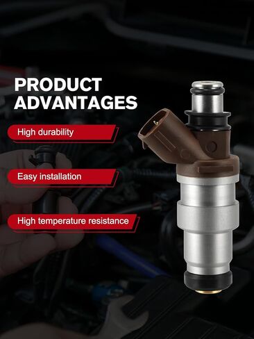 FJ377 حاقن الوقود 4 قطعة 2.7L فقط لتويوتا 4 عداء 1996 1997 1998 1999 2000 2.7L ، تاكوما 1995 1996 1997 1998 1999 2000 ، T100 1996 1997 1998,23209-79095 23250-75050 in Saudi Arabia