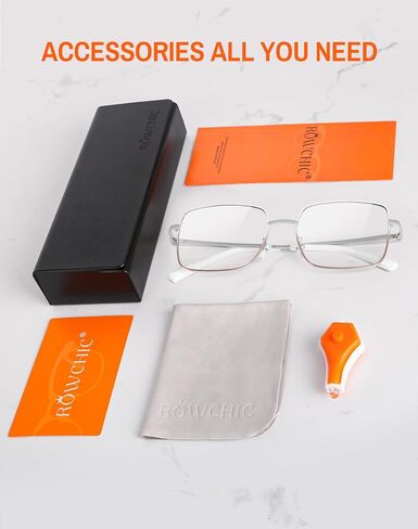 Blue Light Glasses, Stylish Anti Blue Light Blocking Glasses for Computer Reading, Gaming, TV, Phones in Saudi Arabia