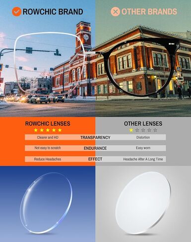 Blue Light Glasses, Stylish Anti Blue Light Blocking Glasses for Computer Reading, Gaming, TV, Phones in Saudi Arabia