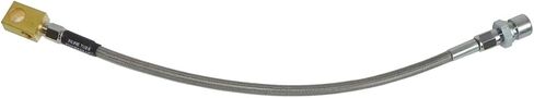 Inline Tube Compatible with 1969-72 GM A-Body 1967 GM F-Body Stainless Braided Rear Brake Hose w/Tee 1pc in Saudi Arabia