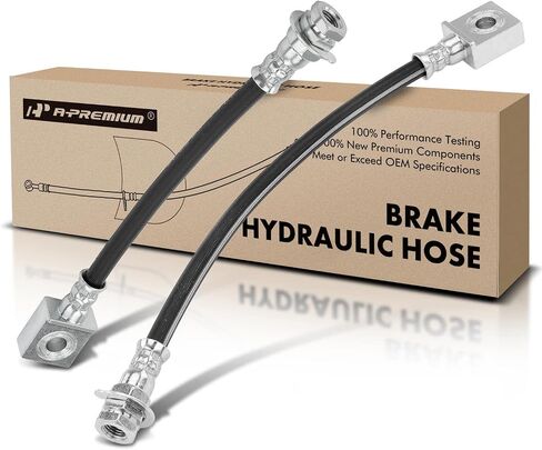 A-Premium Rear Driver and Passenger Brake Hydraulic Hose Compatible with Ford Models - E-450 Super Duty 2003 2004 2005 2006 2007 - Replace# 6C2Z2267MR(Pack of 2) in Saudi Arabia