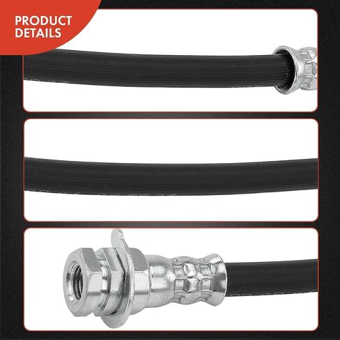 A-Premium Rear Driver and Passenger Brake Hydraulic Hose Compatible with Ford Models - E-450 Super Duty 2003 2004 2005 2006 2007 - Replace# 6C2Z2267MR(Pack of 2) in Saudi Arabia