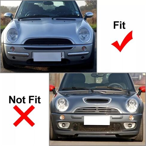 Left Right Car Headlight Clear Lens Lampshade Shell Cover Compatible For BMW MINI R50 R52 R53 Mk1 2001-2006 Headlamp Cover Lampshade(1pcs Right Side) in Saudi Arabia