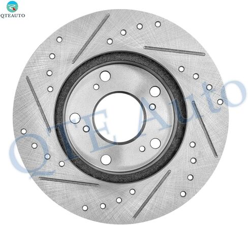 PM Auto Set of 4 Front 262mm-Rear 260mm Drilled Slotted Brake Disc Rotors For 2006-2011 Honda Civic in Saudi Arabia