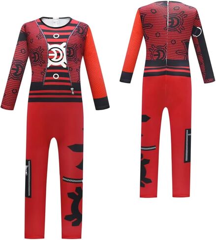 بدلة كوسبلاي للأطفال من الهالوين زومبي، بدلة قفز مدرسية عائلية، ملابس مناسبة للحفلات المدرسية، من 4 إلى 10 سنوات in Kuwait