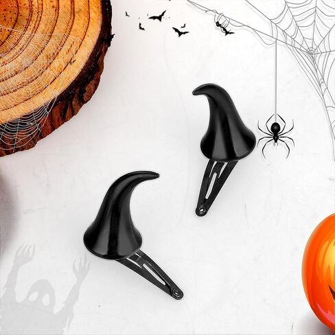 Halloween Devil Horn Hair Clip Cute Headdress Barrette Small Vampire Headwear Cosplay Costume Accessory Party Dress Up in Saudi Arabia