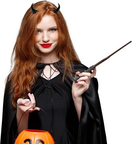 Halloween Devil Horn Hair Clip Cute Headdress Barrette Small Vampire Headwear Cosplay Costume Accessory Party Dress Up in Saudi Arabia