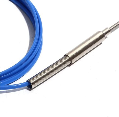 Armoured Thermocouple K Type Bendable Sensor Wire 1mm//2mm/3mm-8mm Dia 100/200/300mm WRNK-191 0-1100 Degree Temperature Sensor(Probe diam 1X1000mm) in Saudi Arabia