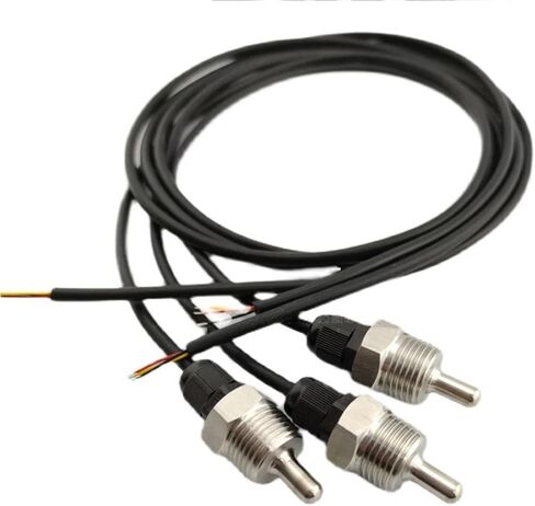 PT1000， Pt100 Temperature Sensor SUS304 Housing Platinum Resistance BSPT G1/2" Thread Probe Solar Specific Blind Pipe Water Tank(Pt1000 Probe 100mm) in Saudi Arabia
