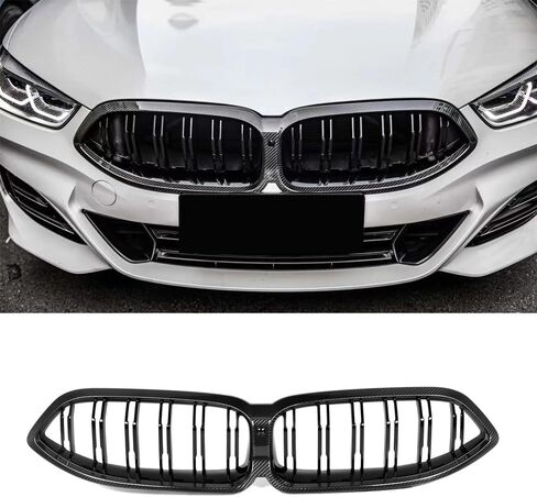 Compatible With 2023-2025 BMW G14 G15 G16 LCI 840i M850i M8 Carbon Fiber Front Grille Grill in Saudi Arabia