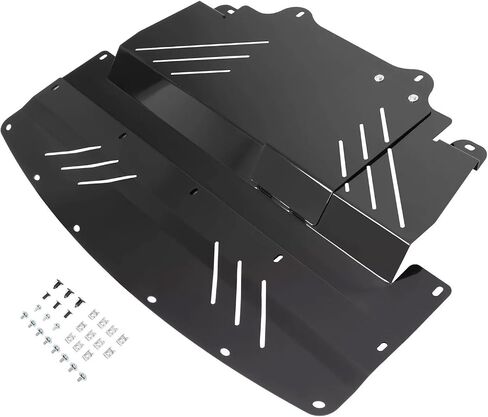 Aluminum Under Tray Skid Plate for 2007-2016 Infiniti G35X, G37X, Q40, Q60 | Powder Coated Engine Splash Shield & Belly Pan in Saudi Arabia