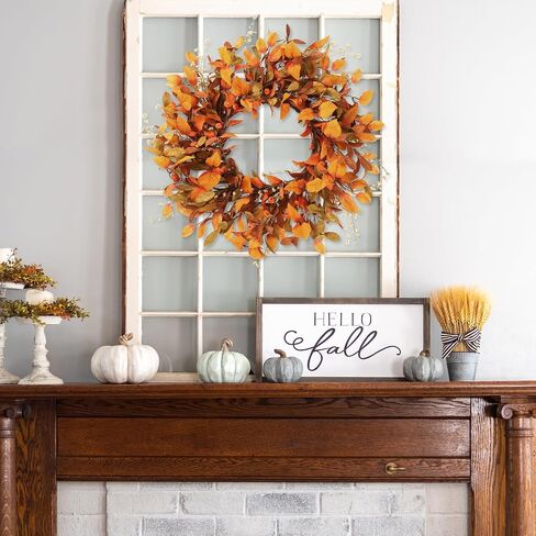 Sggvecsy 22 Inch Artificial Christmas Wreath for Front Door Xmas Red Berry Wreath with Pine Needles Pine Cones Eucalyptus Leaves Christmas Decorations for Winter Wall Outdoor Home Holiday Xmas Decor in Saudi Arabia