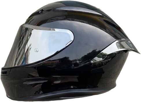 K6 Replacement Rear Spoiler,Tail Spoiler for AGV k6 Motorcycle Helmet Accessories Parts (Black) in Saudi Arabia