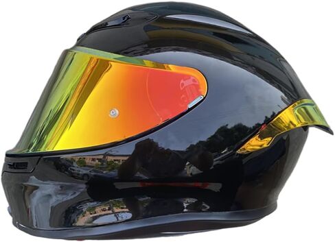 K6 Replacement Rear Spoiler,Tail Spoiler for AGV k6 Motorcycle Helmet Accessories Parts (Black) in Saudi Arabia