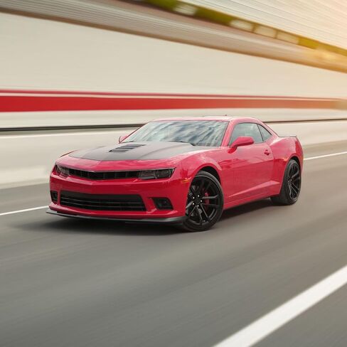 Front Bumper Lip Compatible with 2014-2015 Chevy Camaro, 1LE Style PU Front Lip Spoiler Splitter by IKON MOTORSPORTS in Saudi Arabia