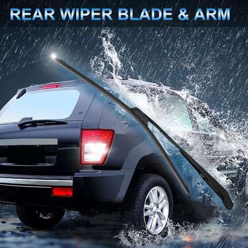 X AUTOHAUX Rear Windshield Wiper Blade Arm Set 550mm 22 Inch for Honda Crosstour 2010 2011 2012 2013 2014 2015 2016 in Saudi Arabia