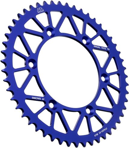 JT Sprockets JTA251.49BLU 49 Tooth Blue Aluminum Rear Sprocket, 1 in Kuwait