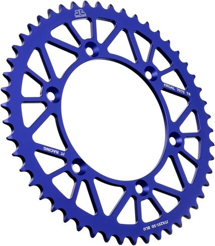 JT Sprockets JTA251.49BLU 49 Tooth Blue Aluminum Rear Sprocket, 1 in Kuwait