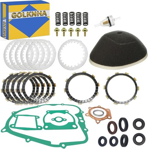 مجموعة القابض والحشية الكاملة المتوافقة مع Yamaha Blaster 200 YFS200 1988 1989 1990 1991-2006 in Saudi Arabia