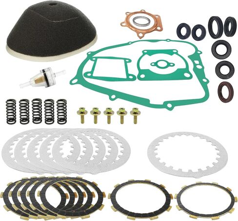 مجموعة القابض والحشية الكاملة المتوافقة مع Yamaha Blaster 200 YFS200 1988 1989 1990 1991-2006 in Saudi Arabia