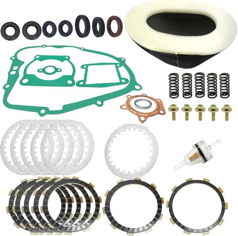 مجموعة القابض والحشية الكاملة المتوافقة مع Yamaha Blaster 200 YFS200 1988 1989 1990 1991-2006 in Saudi Arabia