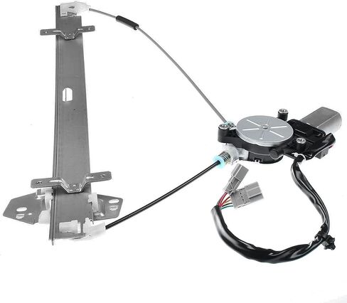YHTAUTO Front Power Window Regulator Driver Side with 2+4 Pins Motor Assembly for Honda Odyssey 2003-2004 Mini Passenger Van in Saudi Arabia