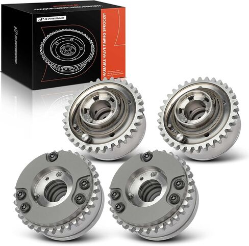 A-Premium 4 قطع عادم ومدخل صمام توقيت متغير (VVT) أداة ضبط عمود الحدبات المسننة متوافقة مع جيب جراند شيروكي، رانجلر، جلاديتور ورام 1500 ودودج دورانجو وكرايسلر باسيفيكا in Saudi Arabia
