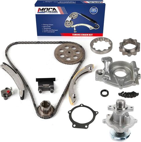 MOCA Timing Chain Kit & Oil Pump & Water Pump Fit 04-06 for Chevrolet Colorado 3.5L & 02-07 for GMC Envoy 4.2L & 03-08 for Isuzu Ascender 4.2L & 05-07 for Saab 9-7x 4.2L in Saudi Arabia