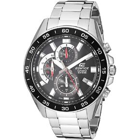 Casio Men's EFV-550D-1AVUDF Edifice Analog Display Quartz Silver Watch in Saudi Arabia