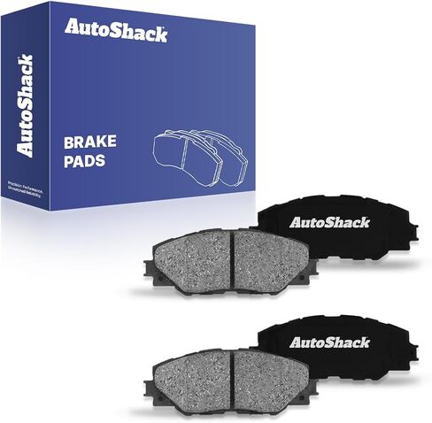 AutoShack Front Ceramic Brake Pad Set | Replacement for 2011-2016 Scion tC 2006-2018 Toyota RAV4 | 4-PC in Saudi Arabia