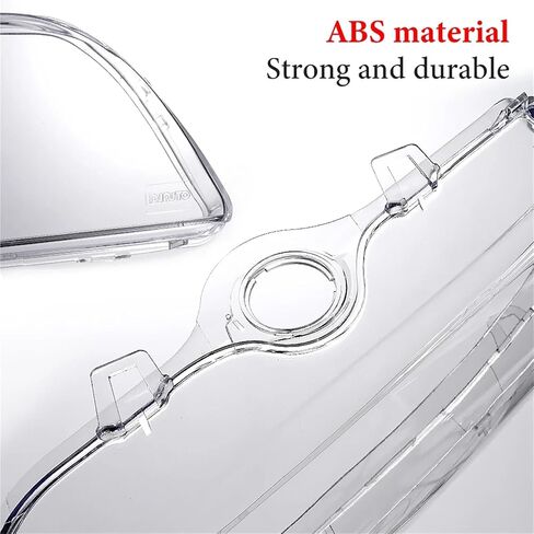 2Pcs Headlight Cover Compatible for BMW E39 Facelift 1996-2003 63128375301 63128375302 lampshade Shell Headlight Glass Lens headlamp Lens in Saudi Arabia