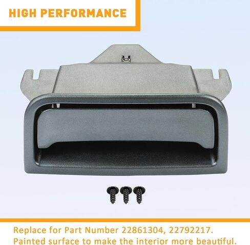 ECOTRIC Black Center Console Latch Compatible with 2014-2020 Chevrolet Silverado & GMC Sierra 1500 2500HD 3500HD Replace for Part Number 22861304 22792217 in Saudi Arabia