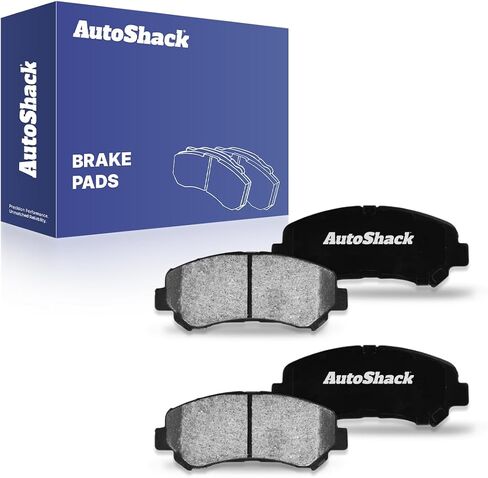 AutoShack Front Ceramic Brake Pad Set | Replacement for 2008-2013 Nissan Rogue 2007-2012 Nissan Sentra | 4-PC in Saudi Arabia