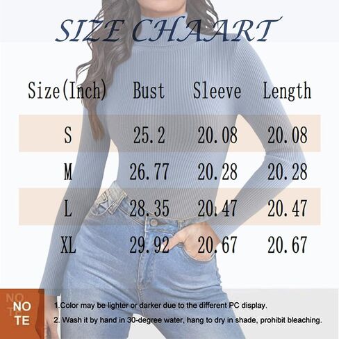 Long Sleeve Shirt Womens Ribbed Knit High Neck Fall Winter Fashion Sweaters Sexy Solid Pullover Tops Wrap Slim Clothes in Saudi Arabia