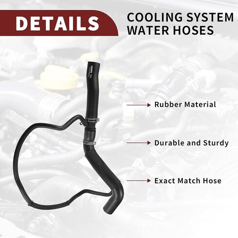 خرطوم تبريد الرادياتير لسيارة Ford Edge 2.0L L4 2012-2015 رقم الختم العالي DT4Z8260A | خرطوم سخان HVAC للمحرك العلوي لسيارة Ford Edge قطعة واحدة in Saudi Arabia
