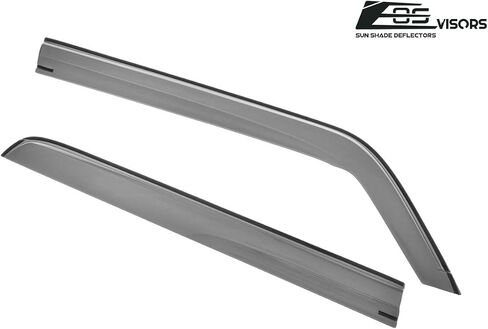 Replacement for 2008-2015 Scion xB | EOS Visors JDM Mugen Tape-On Style Smoke Tinted Side Vents Window Rain Guard Deflectors in Saudi Arabia