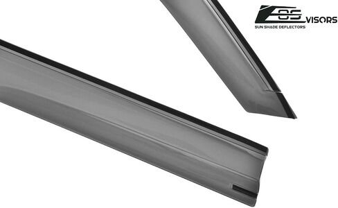 Replacement for 2008-2015 Scion xB | EOS Visors JDM Mugen Tape-On Style Smoke Tinted Side Vents Window Rain Guard Deflectors in Saudi Arabia