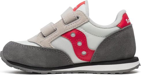 Saucony Jazz Hook & Loop Sneaker (Toddler/Little Kid), Grey/Navy/Green, 12 US Unisex in Saudi Arabia