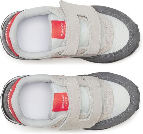 Saucony Jazz Hook & Loop Sneaker (Toddler/Little Kid), Grey/Navy/Green, 12 US Unisex in Saudi Arabia