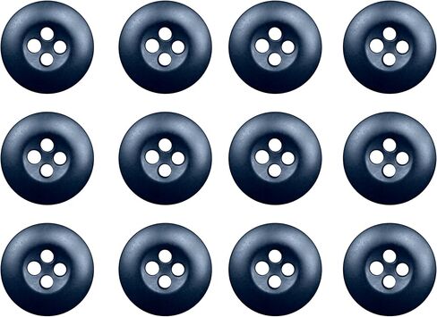 ButtonMode Tactical Buttons 19mm 30L Style 26 BDU ACU OCP ABU GI OD OC M65 LE FF Combat Arctic Army Cadet Uniform, American Military Spec Industrial Strength, Size 0.75 inch or 3/4", Black, 12-Buttons in Saudi Arabia