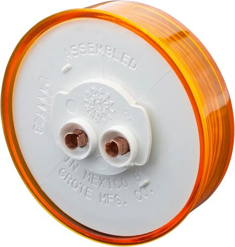 Grote 45813-5 Yellow 2 1/2" Round Clearance Marker Light (Optic Lens) in Saudi Arabia