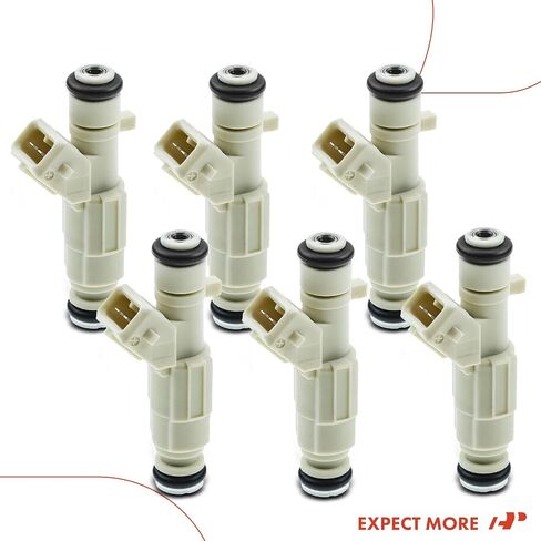 حاقن الوقود الممتاز متوافق مع بورش 911 2001-2004 3.4L 3.6L، Boxster 2001-2006 2.7L 3.2L، مجموعة من 6، استبدال # 99660612200 in Saudi Arabia