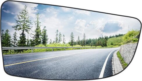 Passenger Right Side Heated Lower Mirror Glass Fits for 2015 2016 2017 2018 2019 2020 2021 2022 Ford Transit T150 T250 T350 HD Replacement for BK3Z17K707B in Saudi Arabia