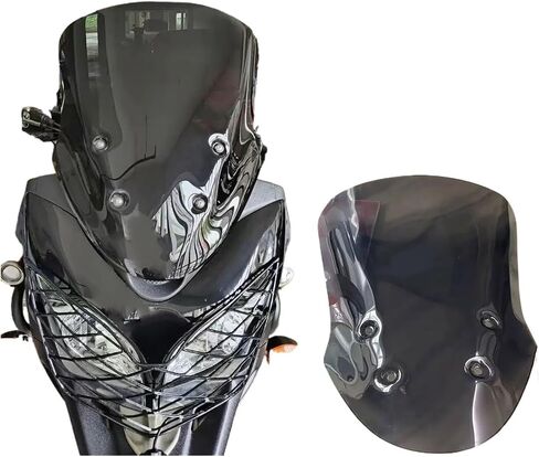 Wind Screen Shield Motorcycle for S&uzu-ki for V&Strom for V&-Strom for DL650 for DL 650 2012 2013 2014 2015 2016 Windshield Double Bubble Windscreen Screen Wind Deflectors Air Deflector(2) in Saudi Arabia