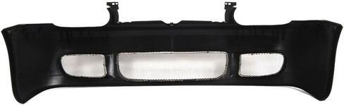 IKON MOTORSPORTS Front Bumper Cover Compatible With 1999-2005 Volkswagen Golf Mk4 R32 Style Unpainted Steel Mesh Cover Guard Protection Conversion Factory Replacement Body Kit, 2000 2001 2002 2003 in Saudi Arabia