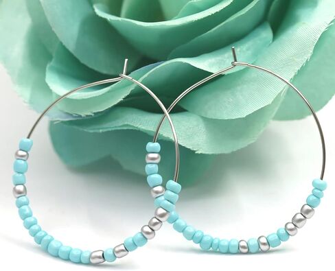 الفولاذ المقاوم للصدأ مورس كود هوب أقراط للنساء أفضل الأصدقاء هدايا ملهمة للفتيات في سن المراهقة عيد الميلاد الأزواج المسافة مطابقة المجوهرات in Kuwait