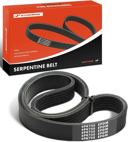 A-Premium Engine Serpentine Drive Belt Compatible with Volkswagen Jetta 2016-2017 & Infiniti Q45 1997-2001 & Motor Coach Industries 102EL3 1998-2000, 1.4L 4.1L 11.1L 12.7L in Saudi Arabia